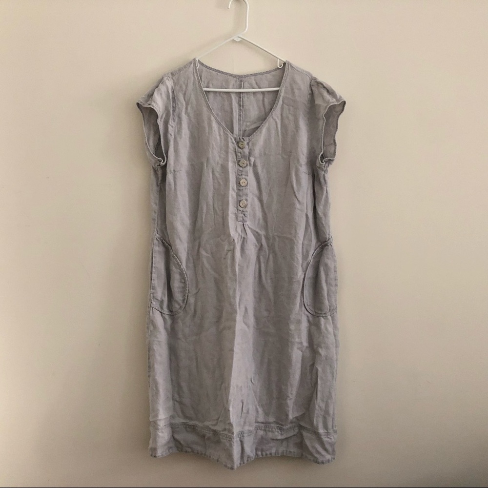 Linen dress size Large